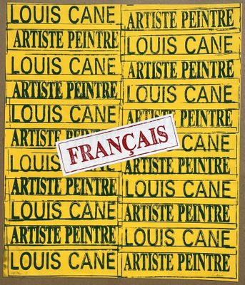 D'après Louis CANE (1943-2024)