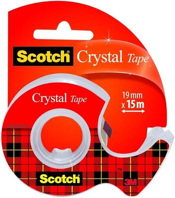 scotch crystal tape 19mm x 15m