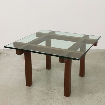 Table basse minimaliste / constructiviste de Alfred Hendrickx pour le 