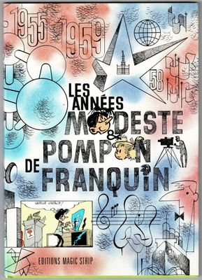 la couverture du livre *Les Anmess Mondesse de Pompon en Franquin*