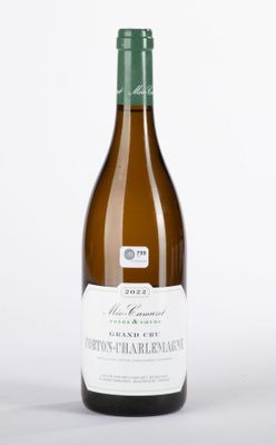 la bouteille de vin blanc est posée sur une surface blanche