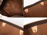 the inside and outside of a louis vu vu bag