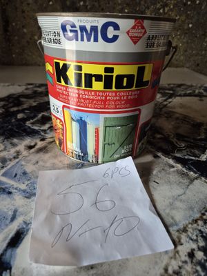 Lot de 6 pots de peinture KirioL CMC, protection antirouille…