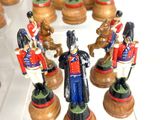 a lot of toy soldiers that are on display