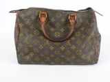 Sac à main Louis Vuitton Speedy MM en toile Monogram