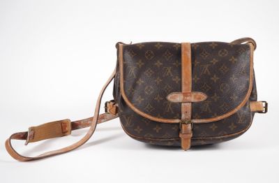 sac à bandoulière Louis Vuitton Peau de chèvre