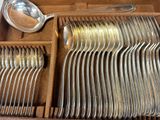 silverware in a box with spoons and spoons in it