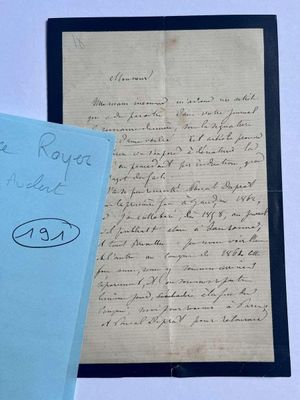 ROYER, Clémence (1830-1902), femme de sciences et féministe …