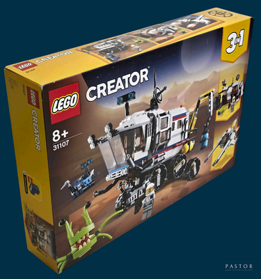 une boîte contenant un kit Lego Creator
