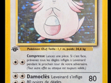 an image of a pokemon card with a picture of a pig