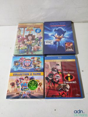 four dvd ' s including the incredible spider - man, the incredible spider - man, the incredible spider - man, and the incredible spider - man