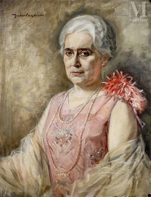 Nestor CAMBIER (1879-1957) Portrait de la Baronne Marguerite…