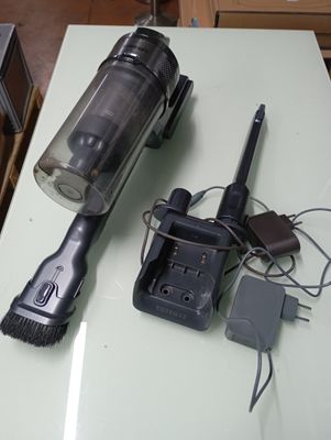 a vacuum that is sitting on top of a table
