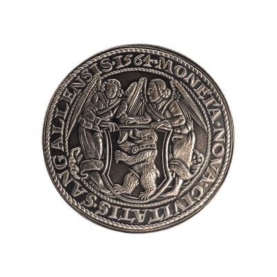 une image représentant une pièce de monnaie sur laquelle figurent un homme et une femme