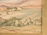 a picture of a picture of a painting of a landscape