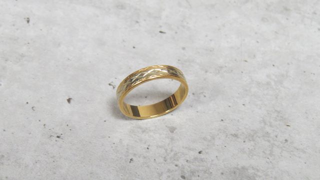 Alliance en or 18 carats 750 millièmes. En règle.  Poids brut : 2...