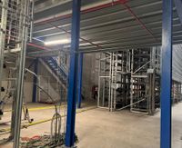 Mezzanine / plateforme industrielle métallique de 105 m² en … (photo 4)