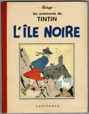 la couverture du livre « Les Aventures de Tintin : L'Île Noire »