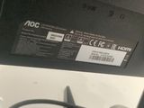 a close up of a laptop with a cable attached to it