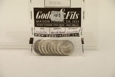 un sac de pièces de monnaie posé sur une table