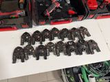 a lot of tools sitting on a table in a room