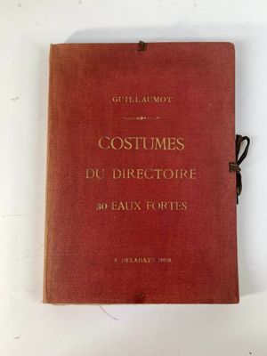 costumes du directeur des eaux fortes