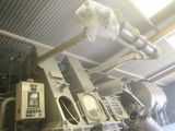 a machine that is sitting inside of a building