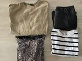 deux vêtements posés par terre