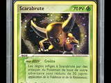 a close up of a card with a picture of a dragon on it