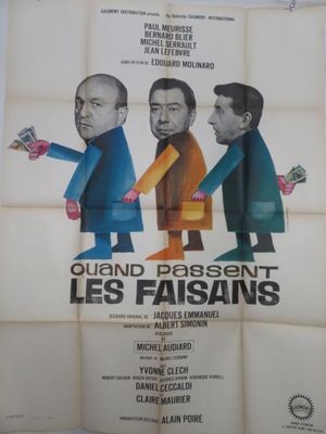 "Quand passent les faisans": (1965) de Edouard MOLINARO avec…