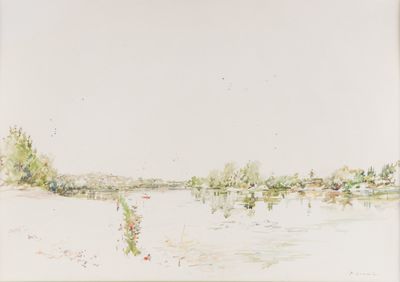 Jean COMMERE (1920-1986) Paysage