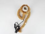 a cord that is connected to a light on the wall