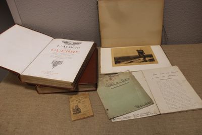 Tome 1 et 2 L illustration l Album de la guerre , Etat moyen…