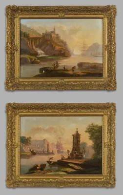 ECOLE FRANCAISE du XIXe siècle, suiveur de Joseph Vernet.
