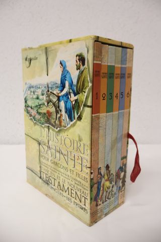 L’histoire sainte : coffret de 6 ouvrages. 