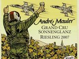 a poster of a man in a pilot ' s uniform holding a glass of wine
