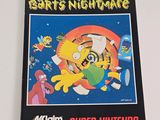 the simpsons ' s bart ' s nightmare - super nintendo booklet