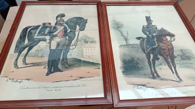 2 gravures militaires