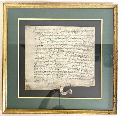 HISTOIRE / Rare charte de 1318 (Règne de Philippe V Le Long)…