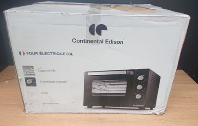 Mini four 38L, CONTINENTAL EDISON MF38N Noir, L54,35x H36,6 …