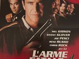 une affiche de film représentant un homme tenant une arme à feu devant d'autres hommes