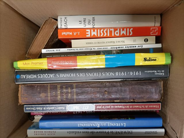 Lot de livres histoire