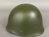 an image of a green helmet on a white background
