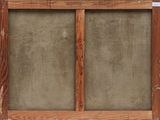 an image of a window with a wooden frame and a window pane