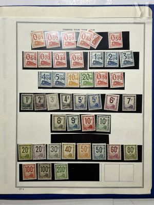 a picture of a picture of stamps on the wall