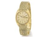 Montre-bracelet pour dames en or jaune 18 carats