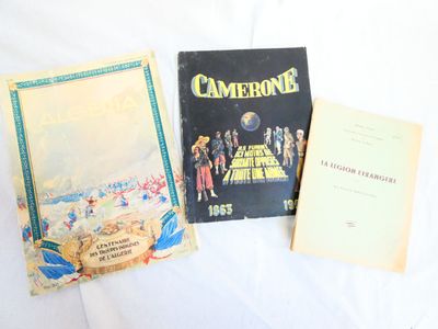 Lot de livres sur la Légion Etrangère : Camerone, 1957 + Les…
