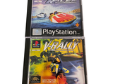 two video games that are sitting on top of each other