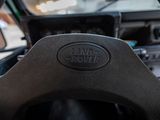 a close up of a steering wheel in a vehicle
