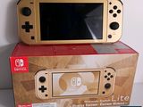 a nintendo lite sitting on top of a cardboard box